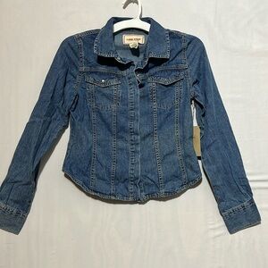 NWT Lone Star cropped jean jacket women’s‎ S